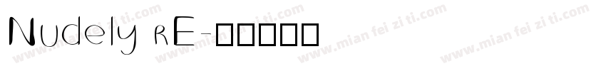 Nudely rE字体转换